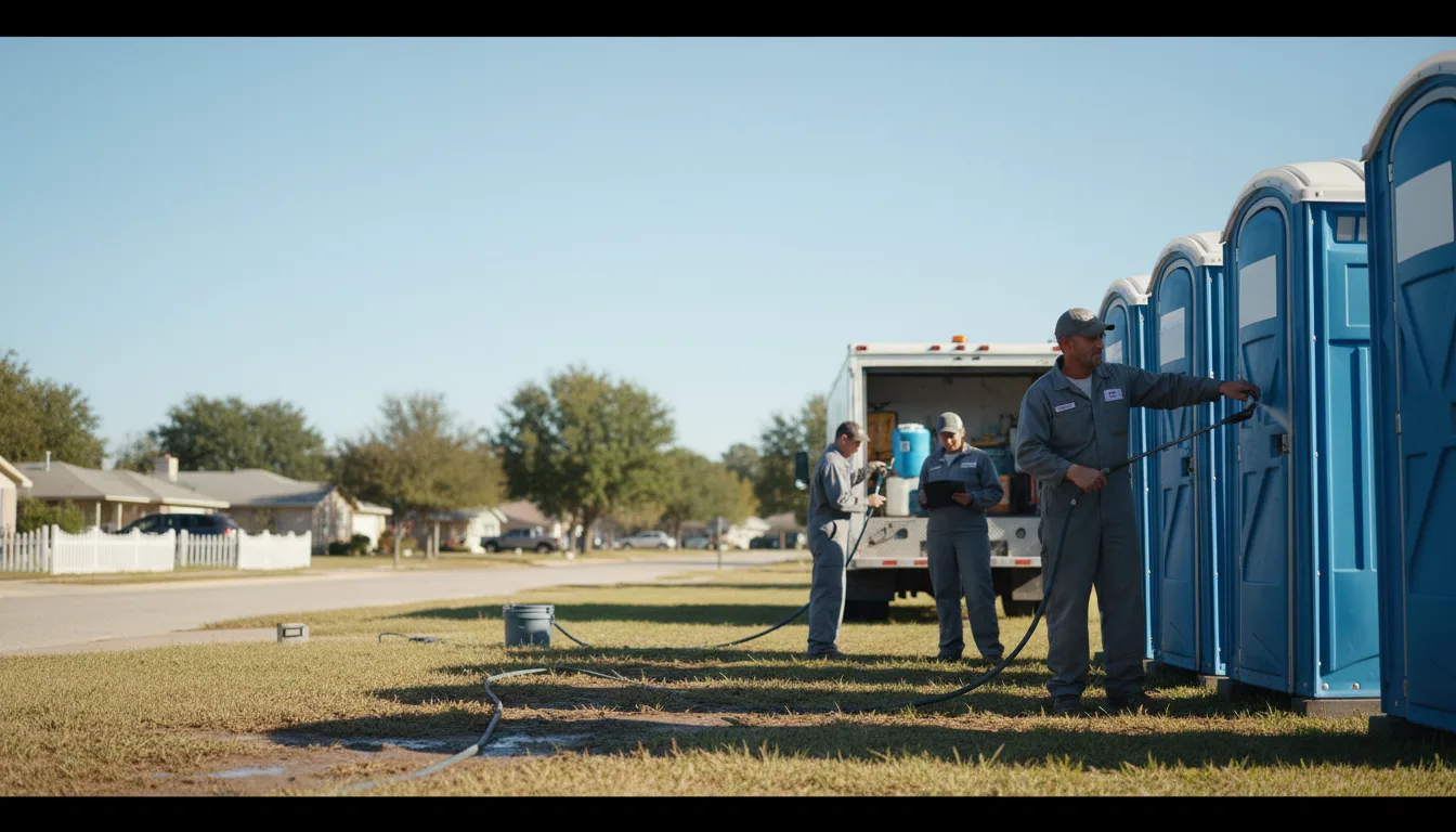 Long-Term Portable Toilet Rental in Greenfield, IA near me